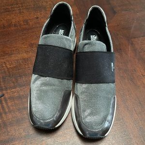 Womens Michael Kors heeled sneakers size 10